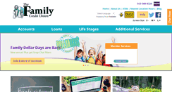 Desktop Screenshot of familycu.com